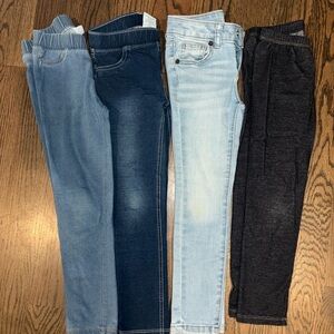 Girls Jean/Jean leggings bundle